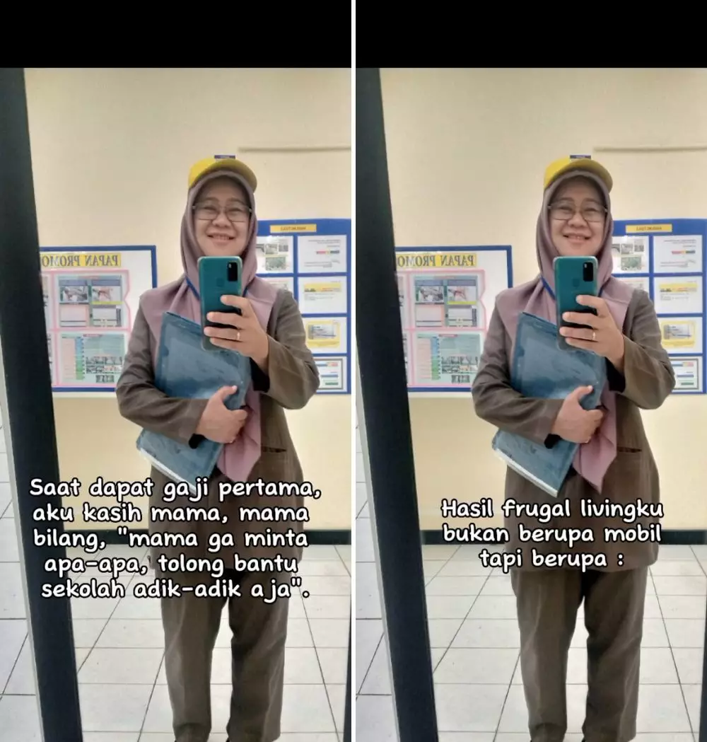 kakak biayai adik kuliah © TikTok