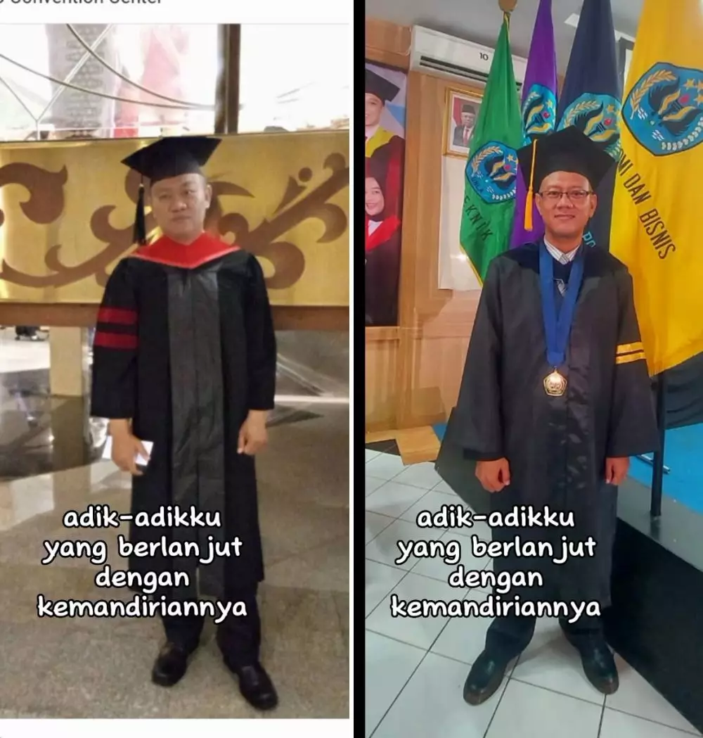 kakak biayai adik kuliah © TikTok