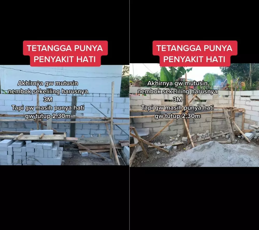 cerita selisih dengan tetangga © TikTok