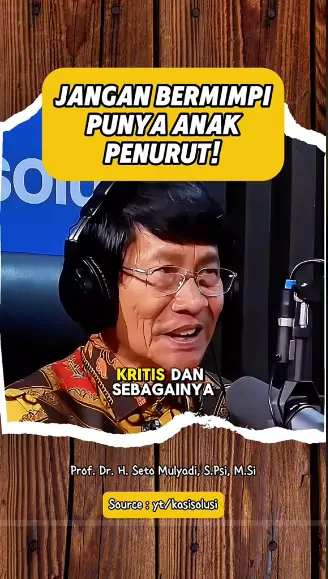 penjelasan Kak Seto mengenai harapan anak penurut © 2024 TikTok