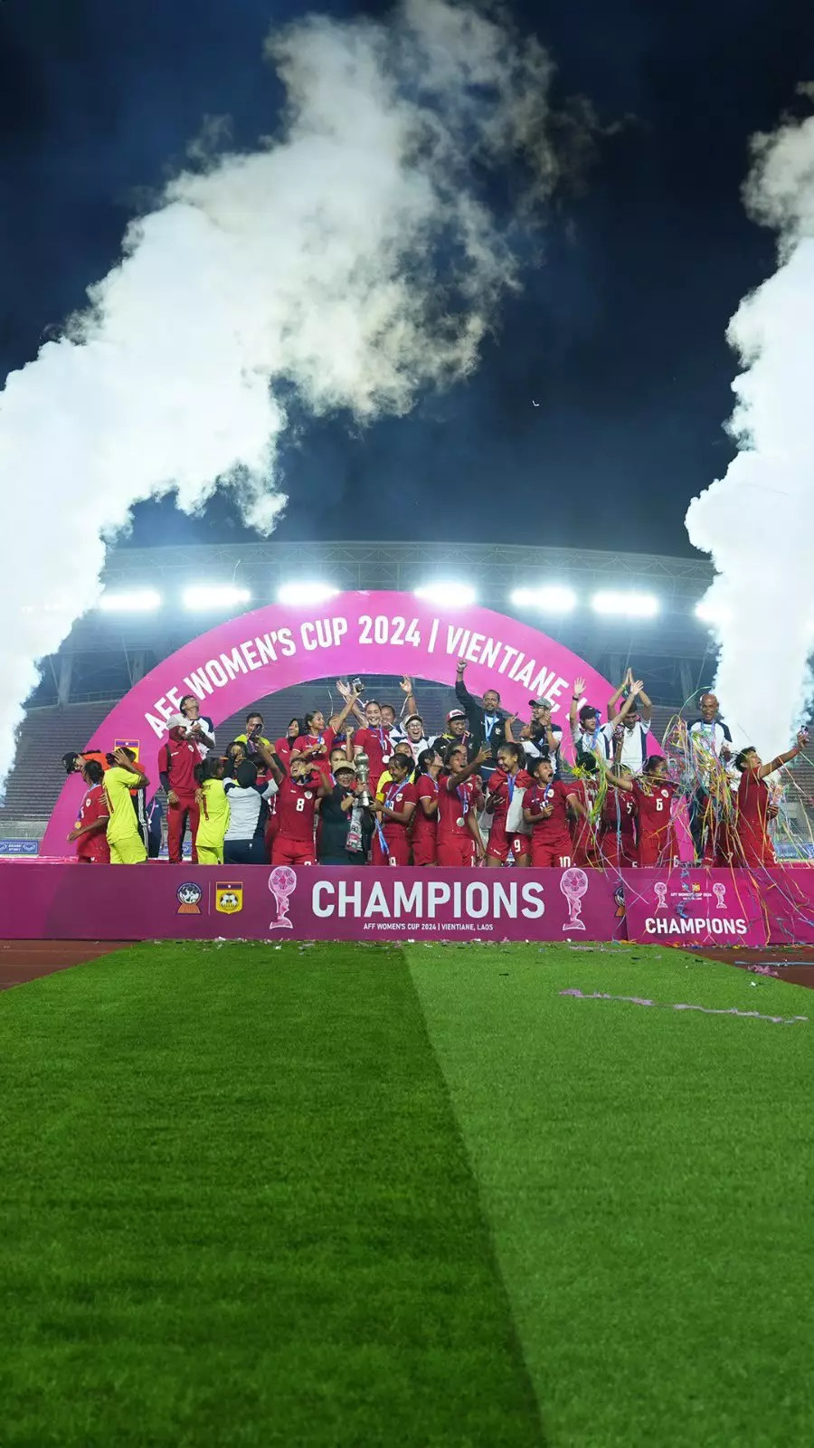 Timnas Indonesia wanita juara AFF 2024 © 2024 Instagram Timnas Indonesia wanita juara AFF 2024 © 2024 Instagram