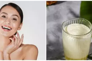 Cara bikin minuman kolagen ala rumahan, ampuh bikin wajah 10 tahun tampak muda andalkan 1 biji-bijian