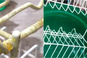 Sabun cuci saja tidak cukup, ini cara praktis bersihkan rak piring kotor dan kusam pakai 1 bahan dapur