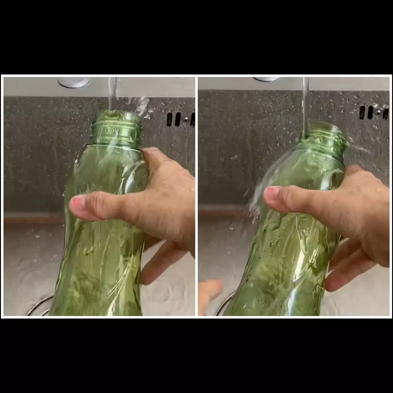 Cara mencuci botol bau pakai 2 bahan dapur, nggak lagi malas minum