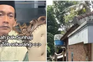 Usai viral diolok-olok Gus Miftah, isi rumah Sonhaji pedagang es teh ini bikin melongo