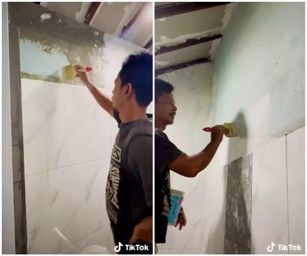 makeover kamar mandi kumuh hotel © 2024 TikTok