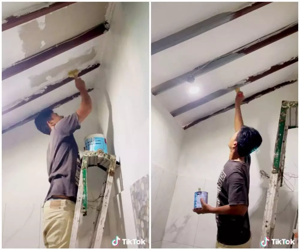 makeover kamar mandi kumuh hotel © 2024 TikTok