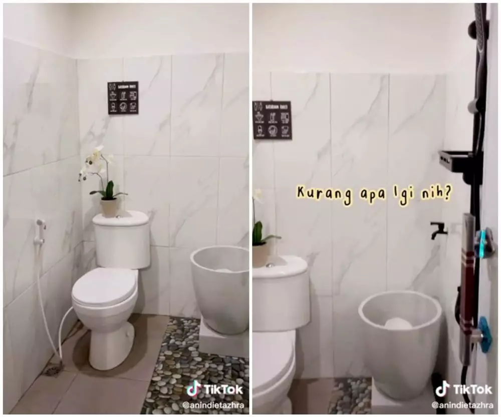 makeover kamar mandi kumuh hotel © 2024 TikTok