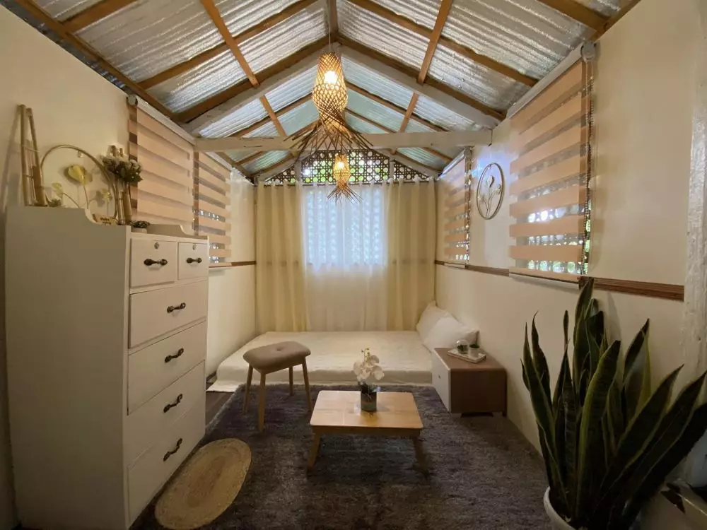 Rumah dari bambu interiornya mirip apartemen © Facebook Rumah dari bambu interiornya mirip apartemen © Facebook