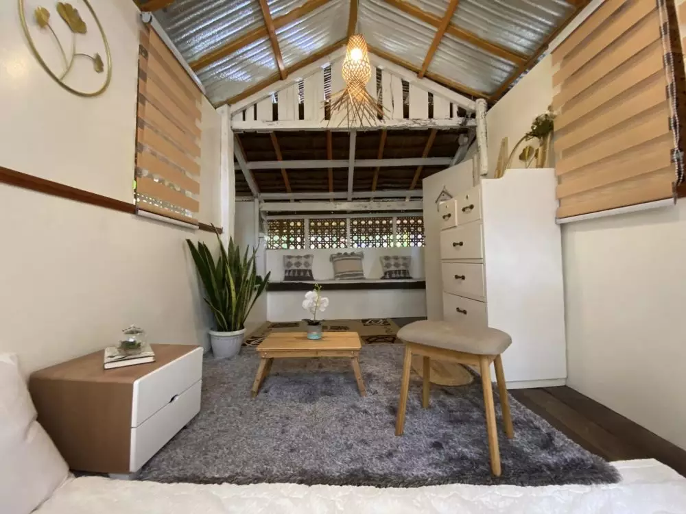 Rumah dari bambu interiornya mirip apartemen © Facebook Rumah dari bambu interiornya mirip apartemen © Facebook
