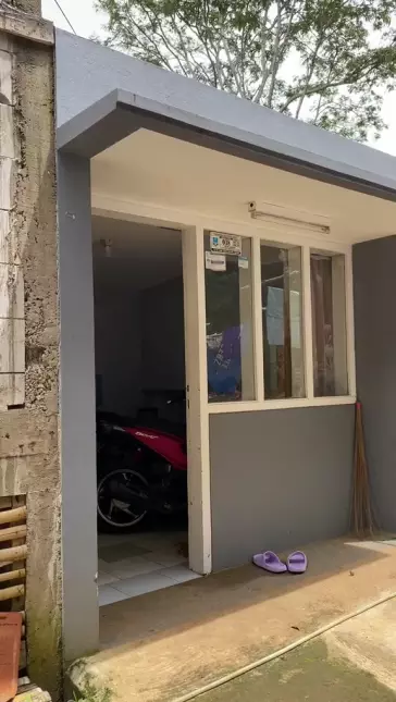 rumah 'bawah tanah' luas © TikTok