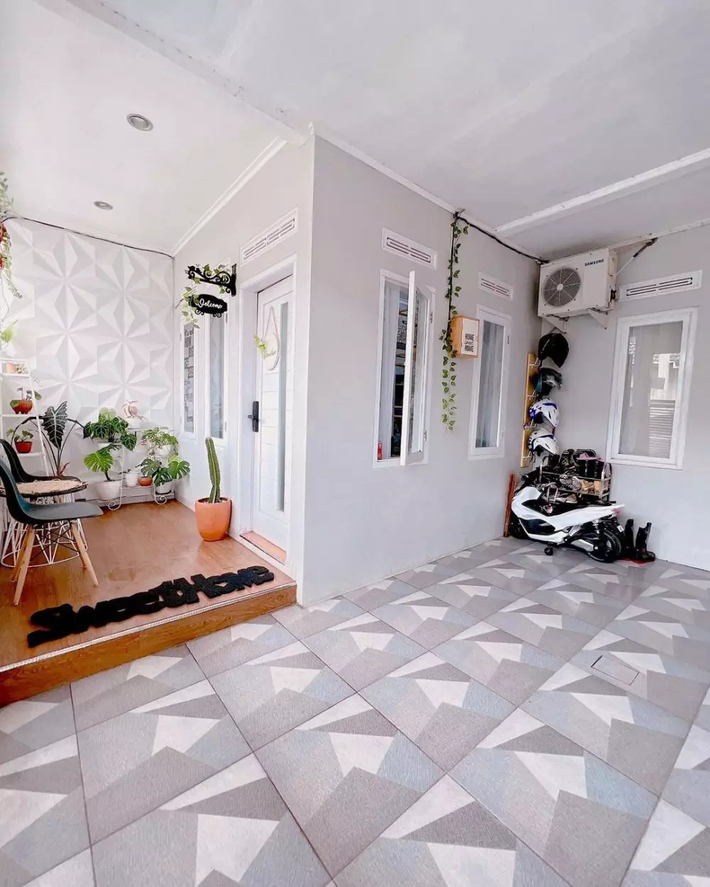 rumah pendek teras cantik © Instagram