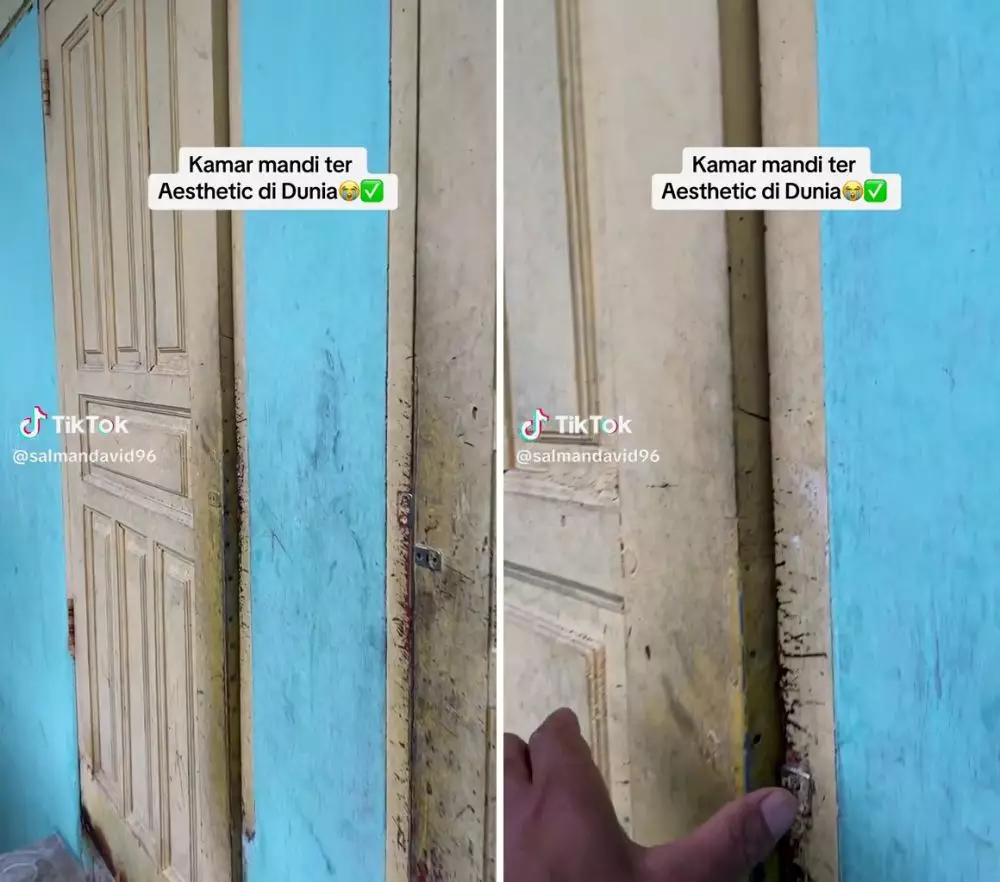 desain kamar mandi unik © TikTok desain kamar mandi unik © TikTok