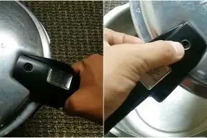 5 Cara memperbaiki panci presto yang bocor mengeluarkan uap dari gagangnya, mudah ditiru