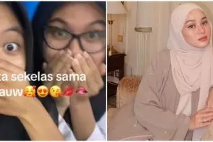 Mahasiswa ini punya teman sekelas 'kembaran' Dinda Hauw, saking miripnya sampai dikira sang artis