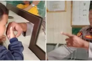 Kerap ganggu adik dan bicara kasar, aksi ibu laporkan anak ke polisi ini ngenesnya bikin ketawa