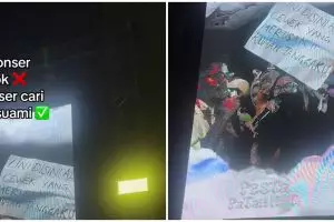 Muak diduakan, istri sah bongkar selingkuhan suami nonton konser yang sama di tengah keramaian