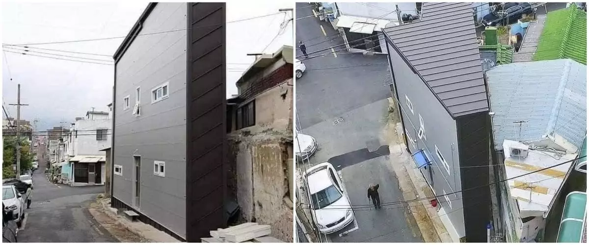 Dibangun di atas lahan yang sempit, 11 potret rumah desain super ramping ini dalamnya bikin melongo