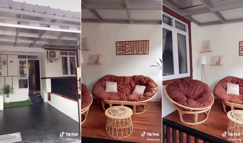 makeover teras dari masa ke masa © TikTok makeover teras dari masa ke masa © TikTok