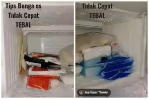 Cara mudah mencairkan bunga es tebal dalam sekejap, tak perlu gunakan kipas