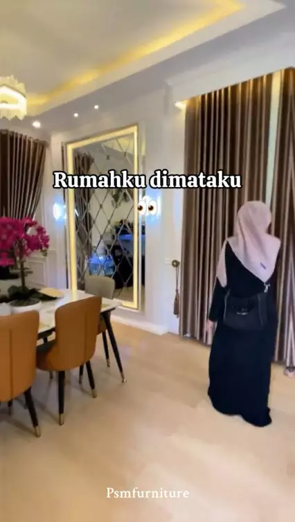 rumahnya diejek buluk tapi interiornya bak hotel © TikTok