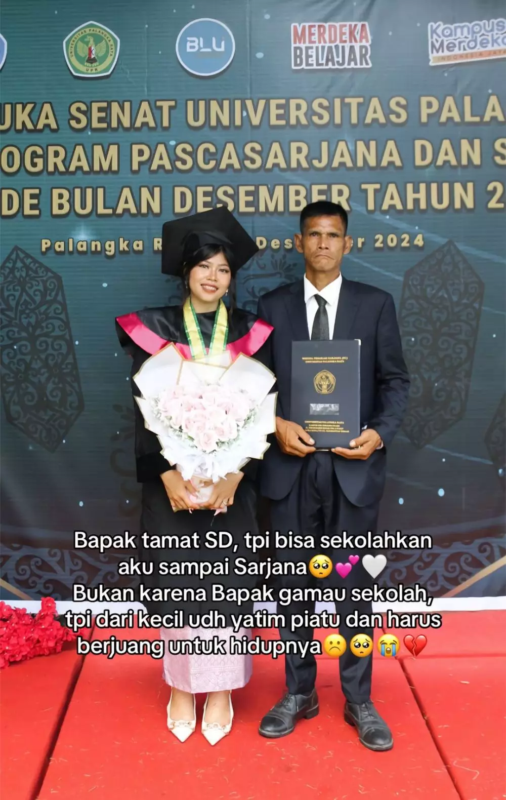 kisah mengharukan perjuangan ayah untuk pendidikan anaknya © 2024 TikTok kisah mengharukan perjuangan ayah untuk pendidikan anaknya © 2024 TikTok