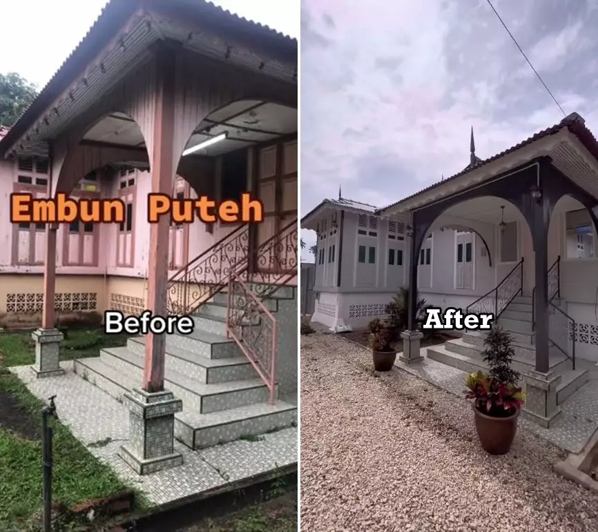 makoever rumah papan lawas © TikTok makoever rumah papan lawas © TikTok
