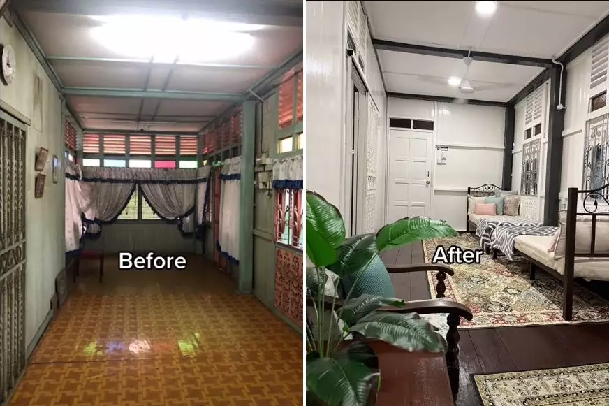 makoever rumah papan lawas © TikTok makoever rumah papan lawas © TikTok