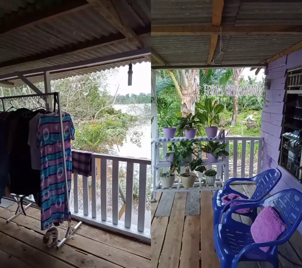 rumah ungu tepi sungai © berbagai sumber rumah ungu tepi sungai © berbagai sumber