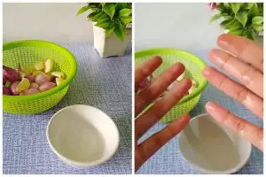 Bukan pakai sabun, begini trik efisien hilangkan bau bawang di tangan cuma dengan 2 bahan dapur