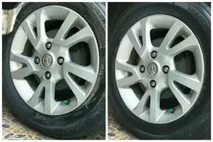 Cara bersihkan ban mobil buluk jadi kinclong lagi seperti baru tambah 1 bahan dapur, tak perlu dicuci