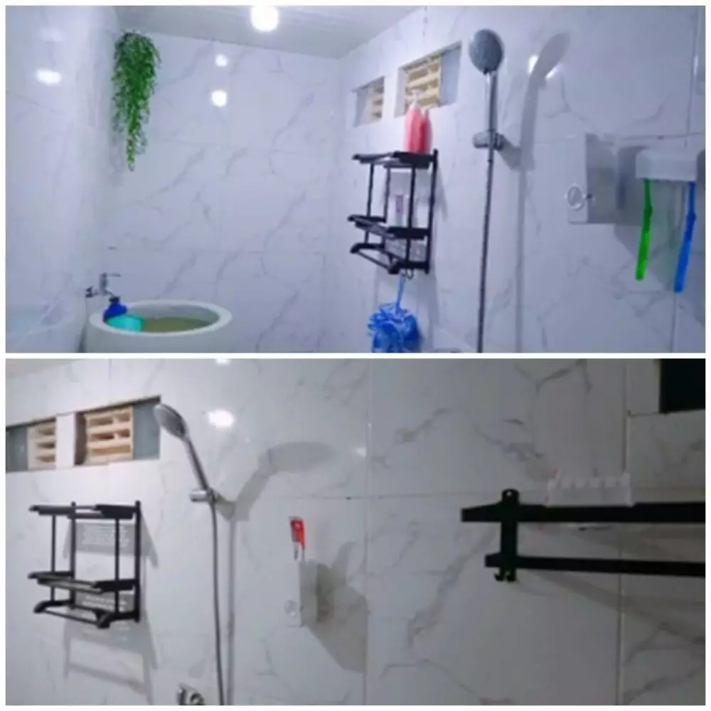 kamar mandi glow up © TikTok