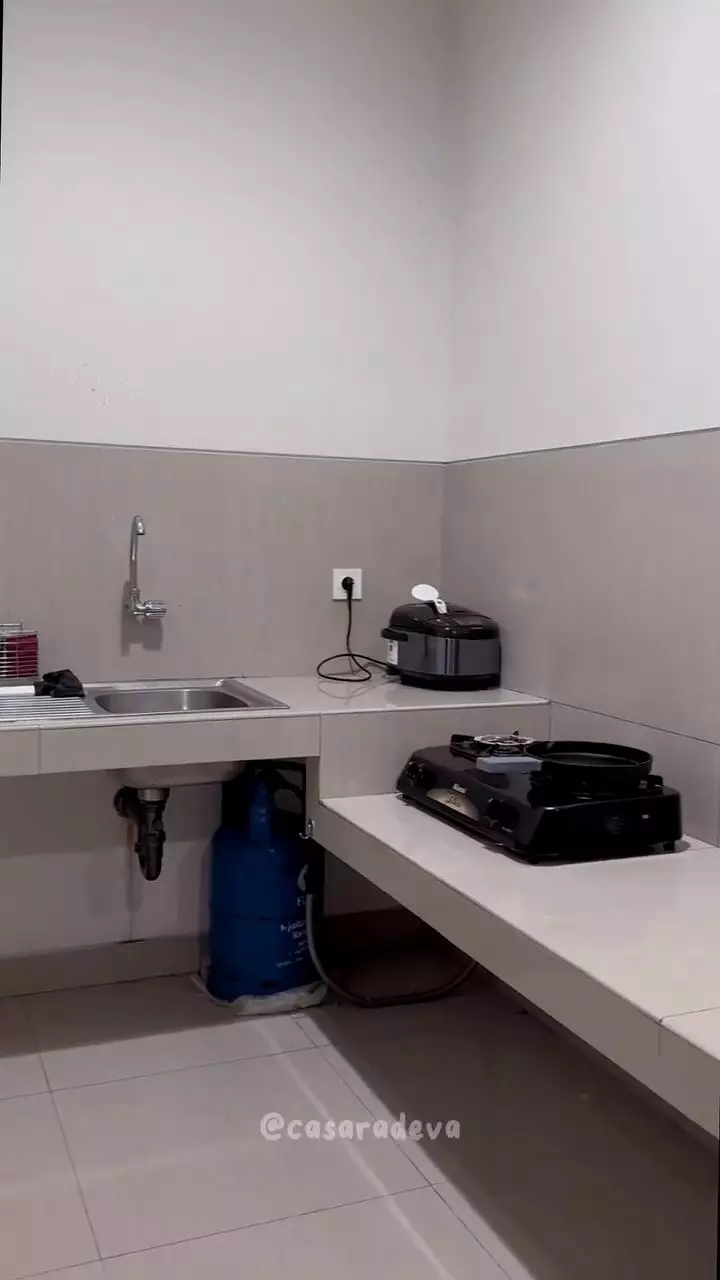 makeover dapur japandi © TikTok