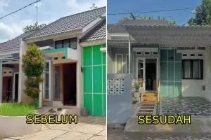 Dalamnya biasa saja, siapa sangka 7 potret rumah tipe 38 ini punya teras unik yang menginspirasi