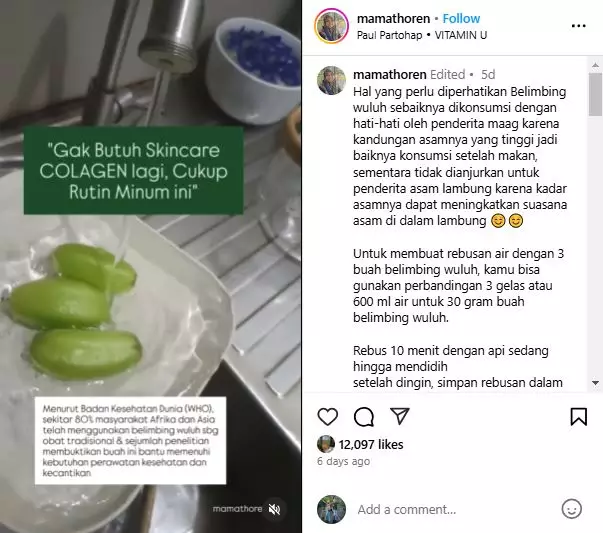 Cukup rutin minum racikan 1 jenis buah bisa atasi wajah keriput Berbagai sumber Cukup rutin minum racikan 1 jenis buah bisa atasi wajah keriput Berbagai sumber