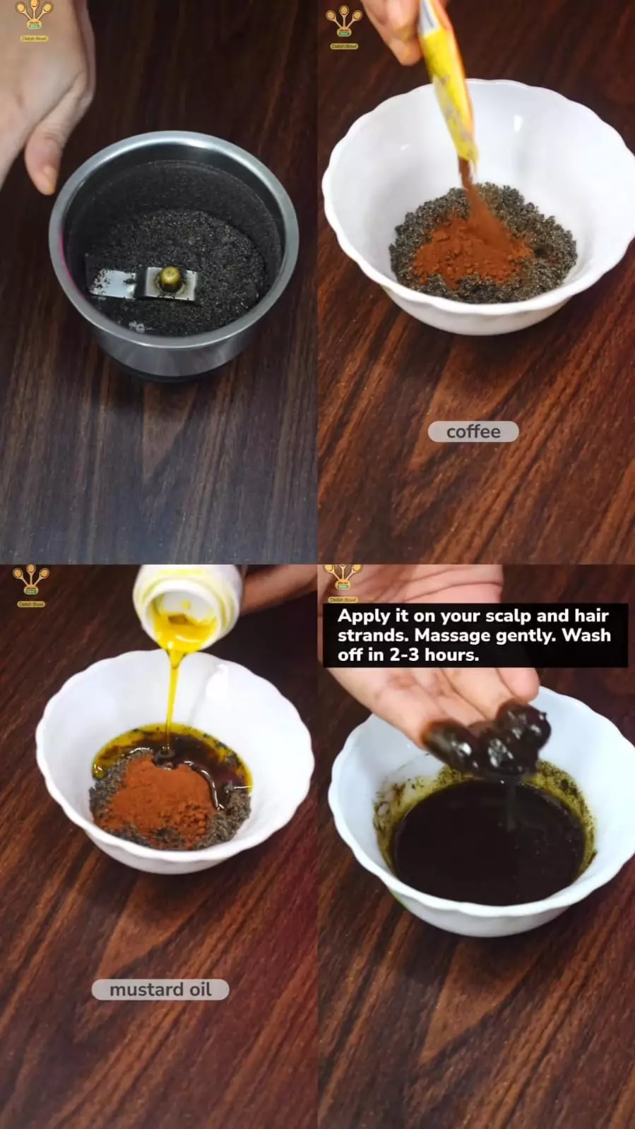 hitam tanpa harus ke salon © Instagram