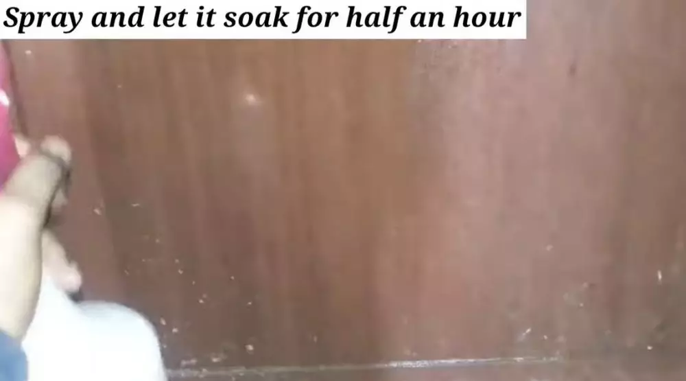 trik bersihkan pintu kamar mandi berkerak © YouTube