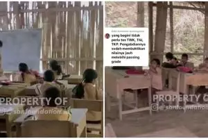 Pengabdian guru honorer pedalaman di NTT, berangkat jalan kaki 3km: kondisi bangunan sekolah miris