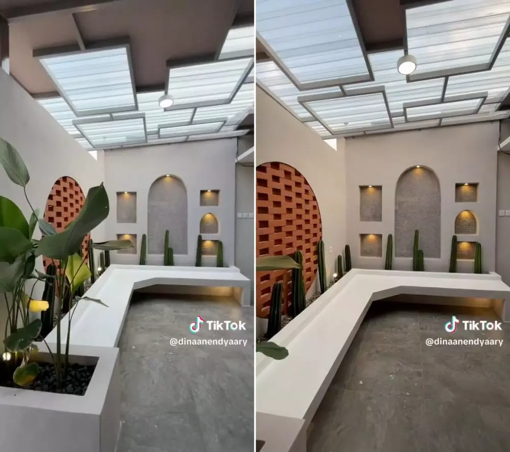 rumah bikin gagal fokus © TikTok
