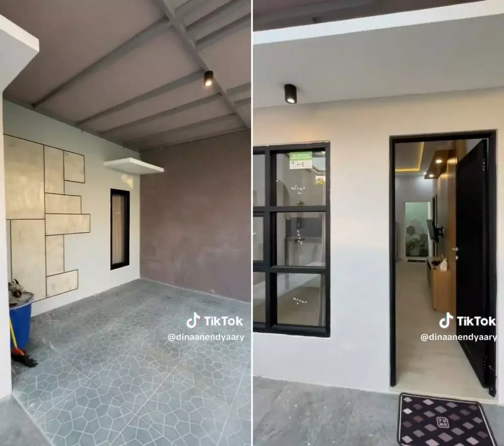 rumah bikin gagal fokus © TikTok