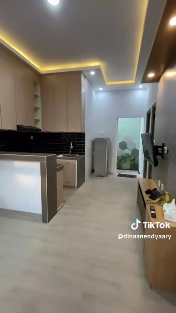 rumah bikin gagal fokus © TikTok