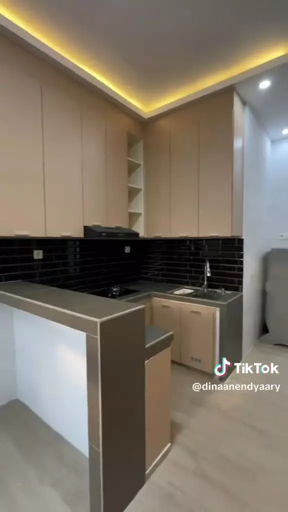 rumah bikin gagal fokus © TikTok
