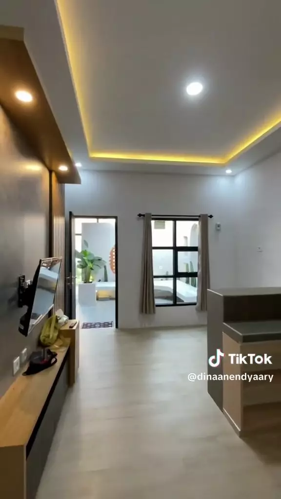 rumah bikin gagal fokus © TikTok