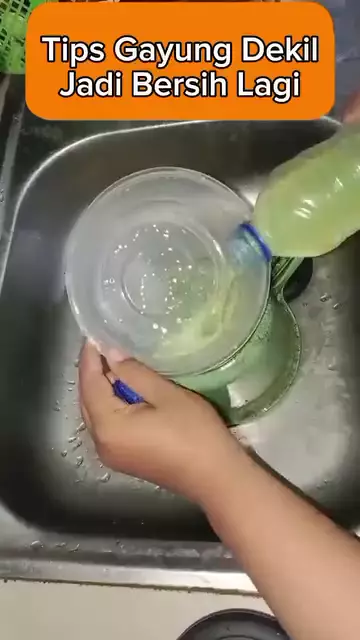 Trik mudah mengubah gayung plastik © Instagram