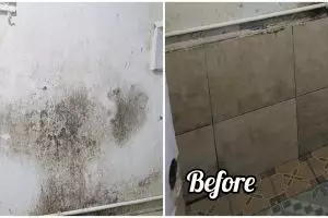 Tak bikin dompet tipis, 10 potret makeover kamar mandi kumuh tampak baru lagi cuma habiskan Rp200 ribu