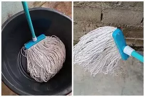 Sering bikin lantai licin dan bau amis, ini trik agar kain pel selalu bersih higienis saat dipakai