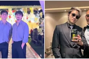 Potret 7 seleb pria kondangan bareng anak dikira kakak-adik, penampilannya bikin susah dibedain