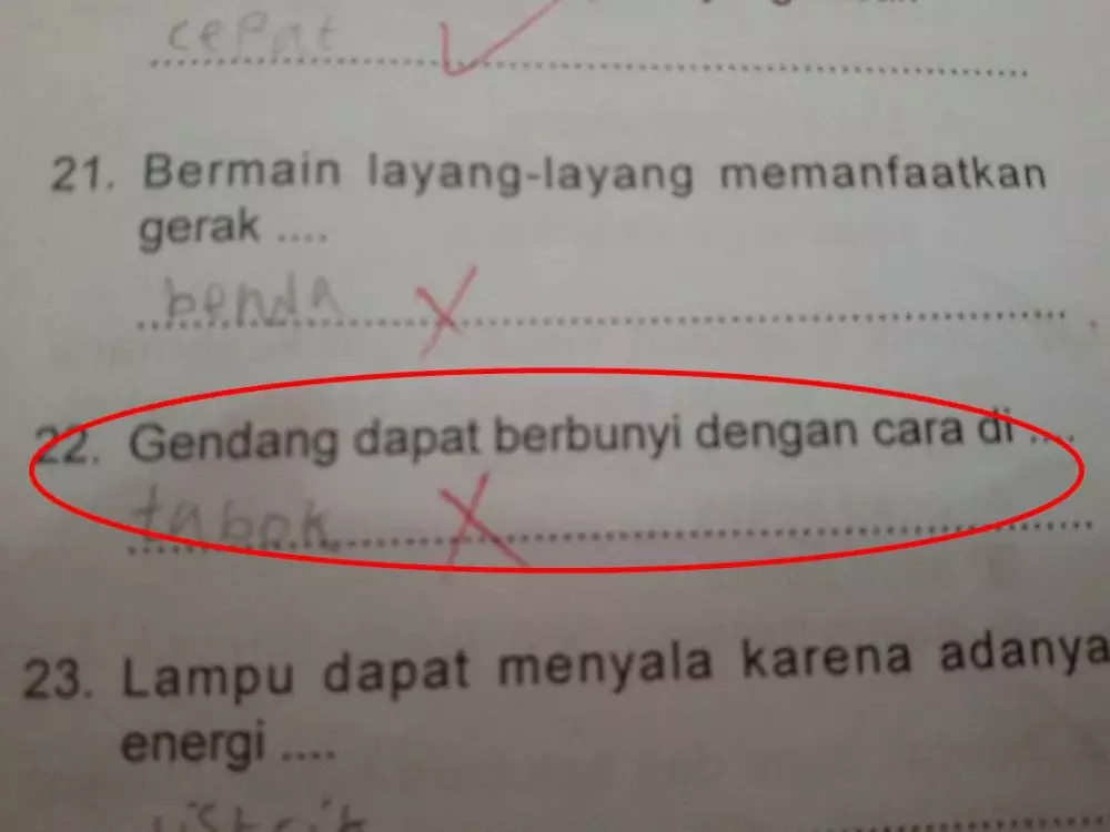 jawaban tugas kocak © berbagai sumber