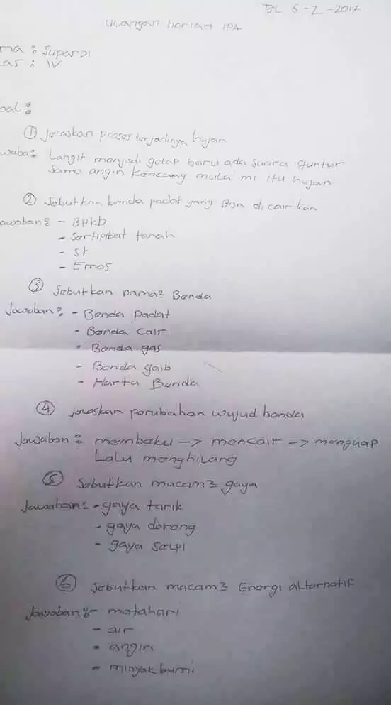 jawaban tugas kocak © berbagai sumber