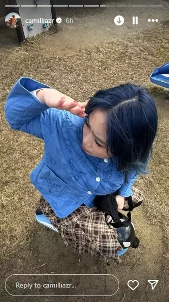 Zara pamer warna rambut baru © Instagram